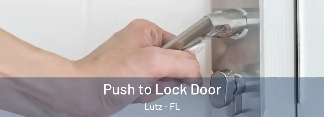 Push to Lock Door Lutz - FL